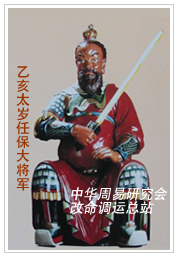 　乙亥太岁任保大将军　