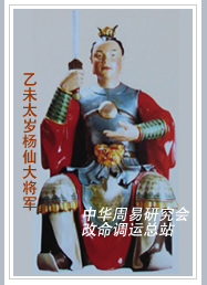 　乙未太岁杨仙大将军　