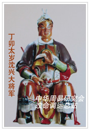 　丁卯太岁沈兴大将军　