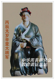 　丙辰太岁辛亚大将军　